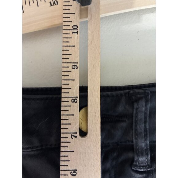 American Eagle Shorts Womens Black Denim High-Rise Shorts Size 2 - Picture 7 of 11